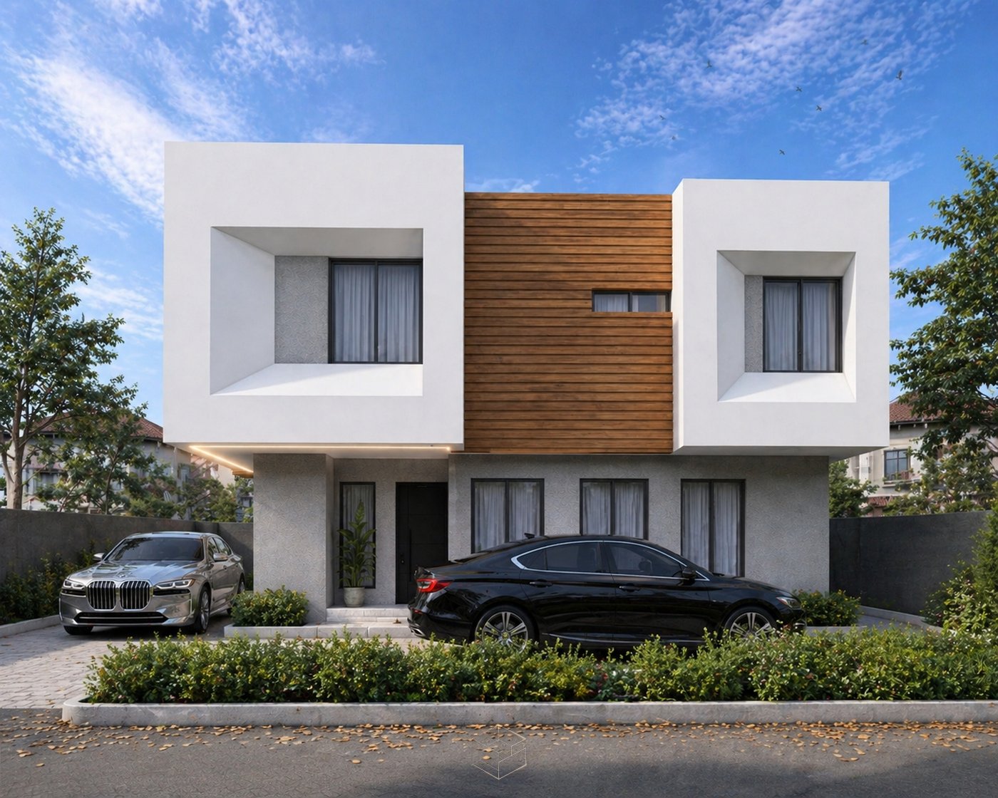 Exterior architectural render
