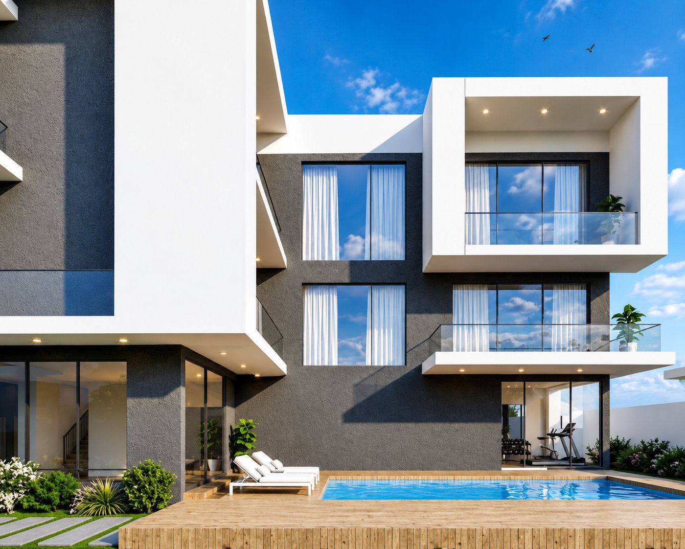Exterior architectural render